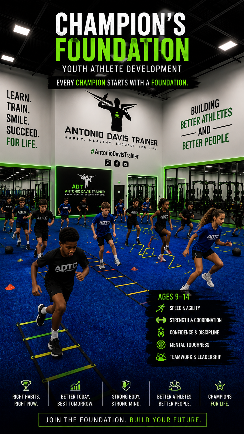 Champion's Foundation youth athlete development